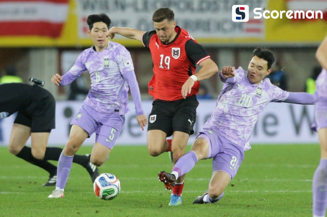 홍명보호, 오스트리아에 0-1 패…유럽 원정 2연패, 월드컵 첫 상대는 체코